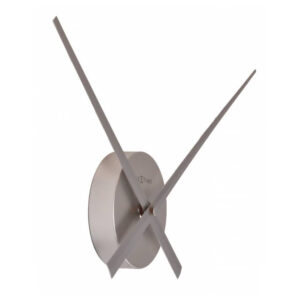 NeXtime Small Hands Sølv Vægur Med Tal (48 cm)