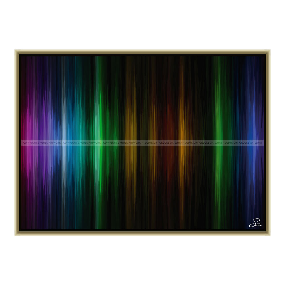 Cosmic music (70 X 50 cm)