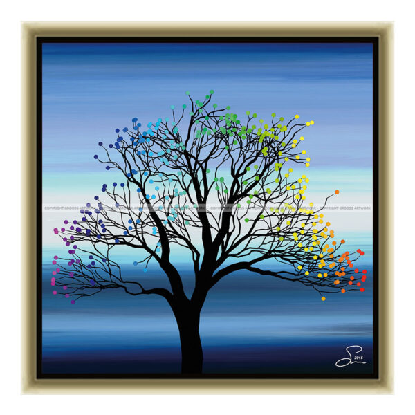 Small tree ''Two'' (30 X 30 cm)